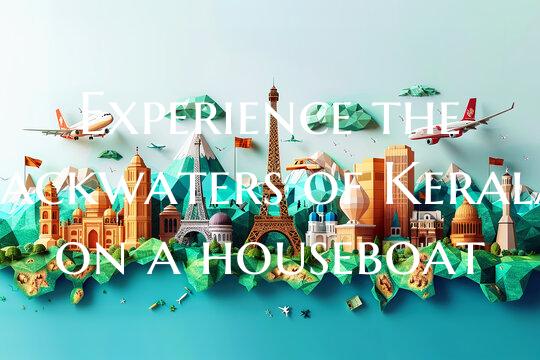 Experience the backwaters of Kerala on a houseboat