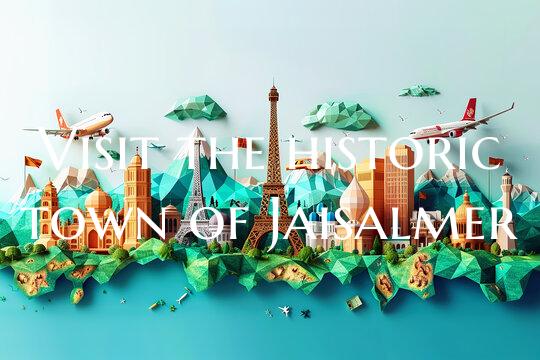 Visit the historic town of Jaisalmer